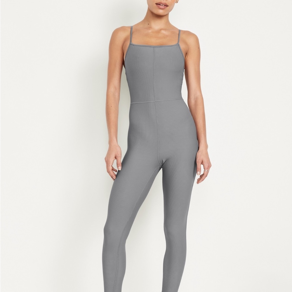 PowerSoft Ribbed 7/8 Cami Bodysuit